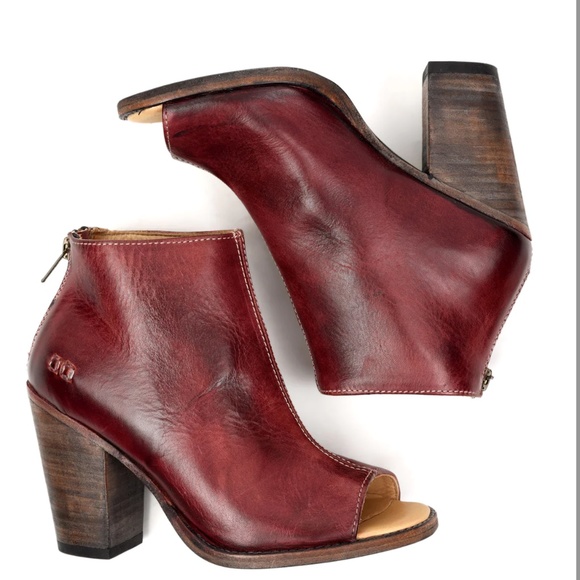 Bed Stu Shoes - BED STU Onset Open Toe Booties Ankle Boots